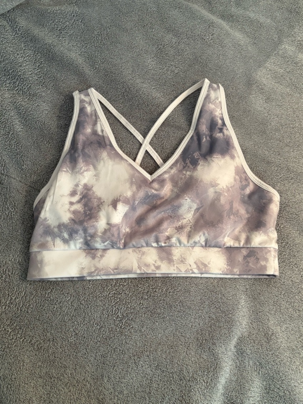 Avia Women’s Core Sports Bra Dopple Die Toe Dye Large (12-14)